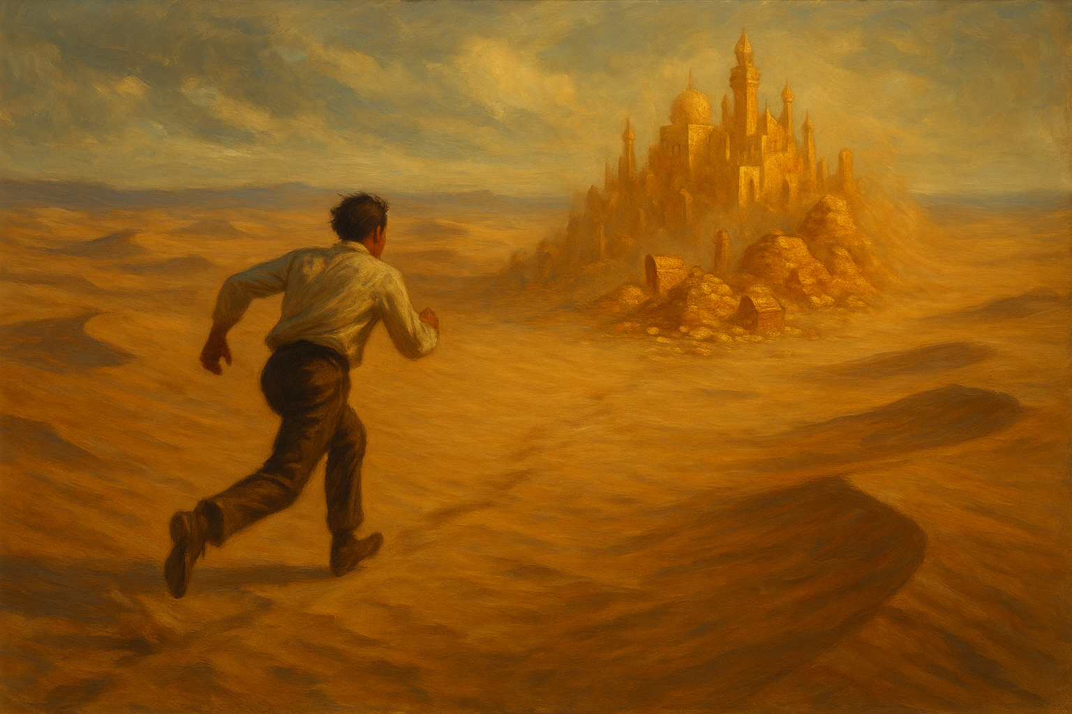 The Race for Material Acquisition