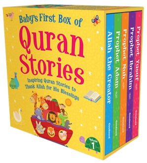 Baby’s First Box of Quran Stories - 1 (5 Board Books Set)