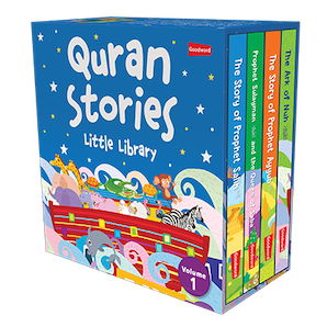 Quran Stories - Little Library - Vol.1 (4 Board Books Set)