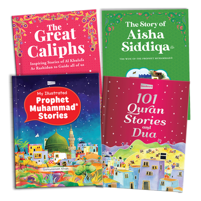 Goodword Islamic Storybook Collection Gift Bundle (4-in-1 Set)	English