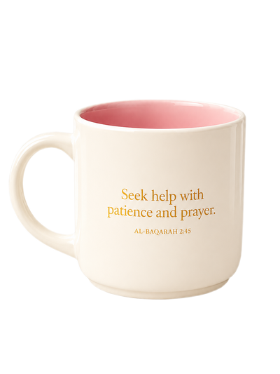 Ceramic Mug Product No.501 - Sabr & Shukr